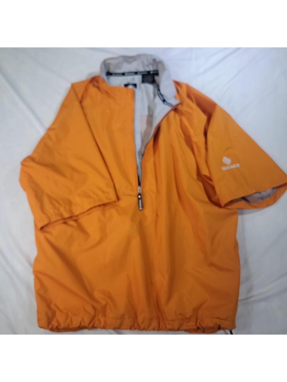 Sunice Typhoon 1/4 zip Mens Large Golf Baseball Yellow Softball